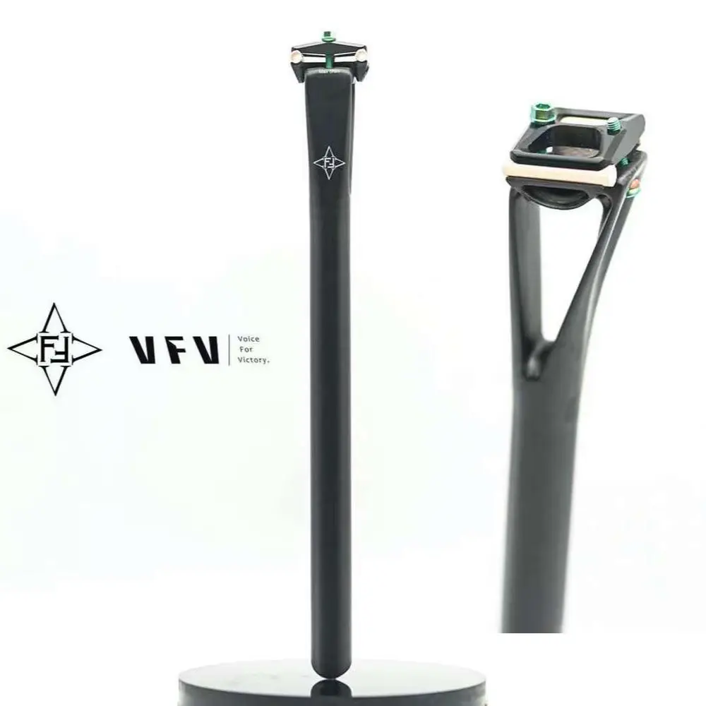 VFV-Deep-v Carbon Fiber Filter Seatpost Ultra-light Seatpost 27.2/30.9 After Floating 5 Degrees Seatpost Road MTB Bike Seatpost