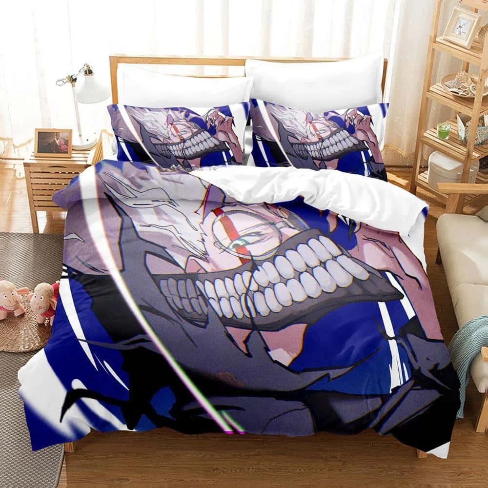 Dandadan Takakura Ken Bedding Set Single Twin Full Queen King Size Bed Set Adult Kid Bedroom Duvet cover Sets Anime Bed Sheet