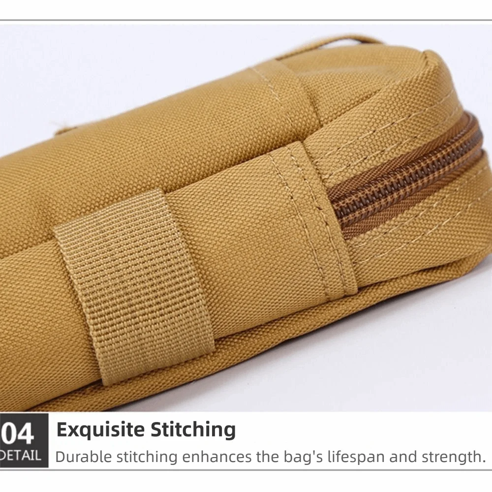 

Pouches Small Survival Bag Portable Tear-Away Portable Medicine Bag Nylon Waterproof Belt Waist Bag Sports