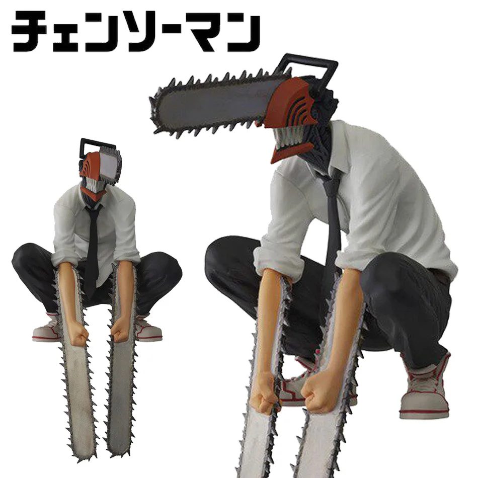 Heiße Anime-Figur Power Denji Actionfigur PVC Power-Statuette PVC Sammlermodell für Erwachsene Spielzeugpuppe