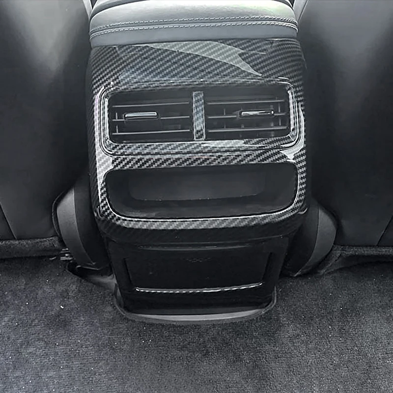 

Car Styling Rear Air Conditioning Outlet Panel Decoration Cover Trim For BYD Seal EV 2022-2024 Interior Accessories