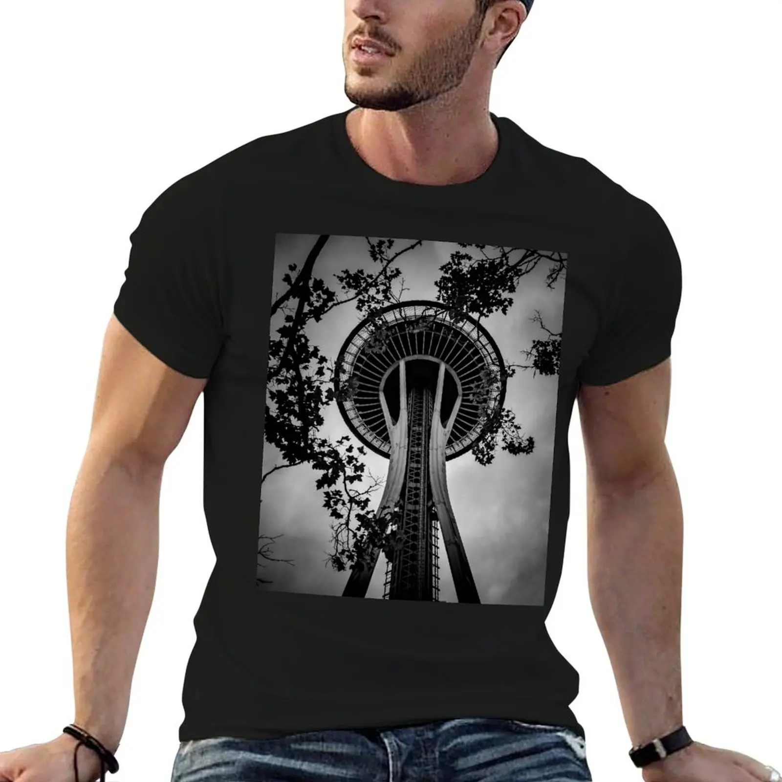 

trees wall shirt Space tapestry Cascadia in essential man t T-Shirt Needle travel shirt tapestries Seattle, t plain