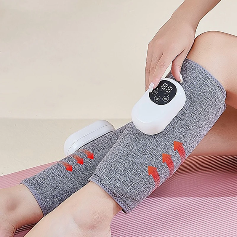 Electric Foot Massagers Air Compression Massage With Heat For Pain Relief 3 Intensities 3 Modes Relax Muscles