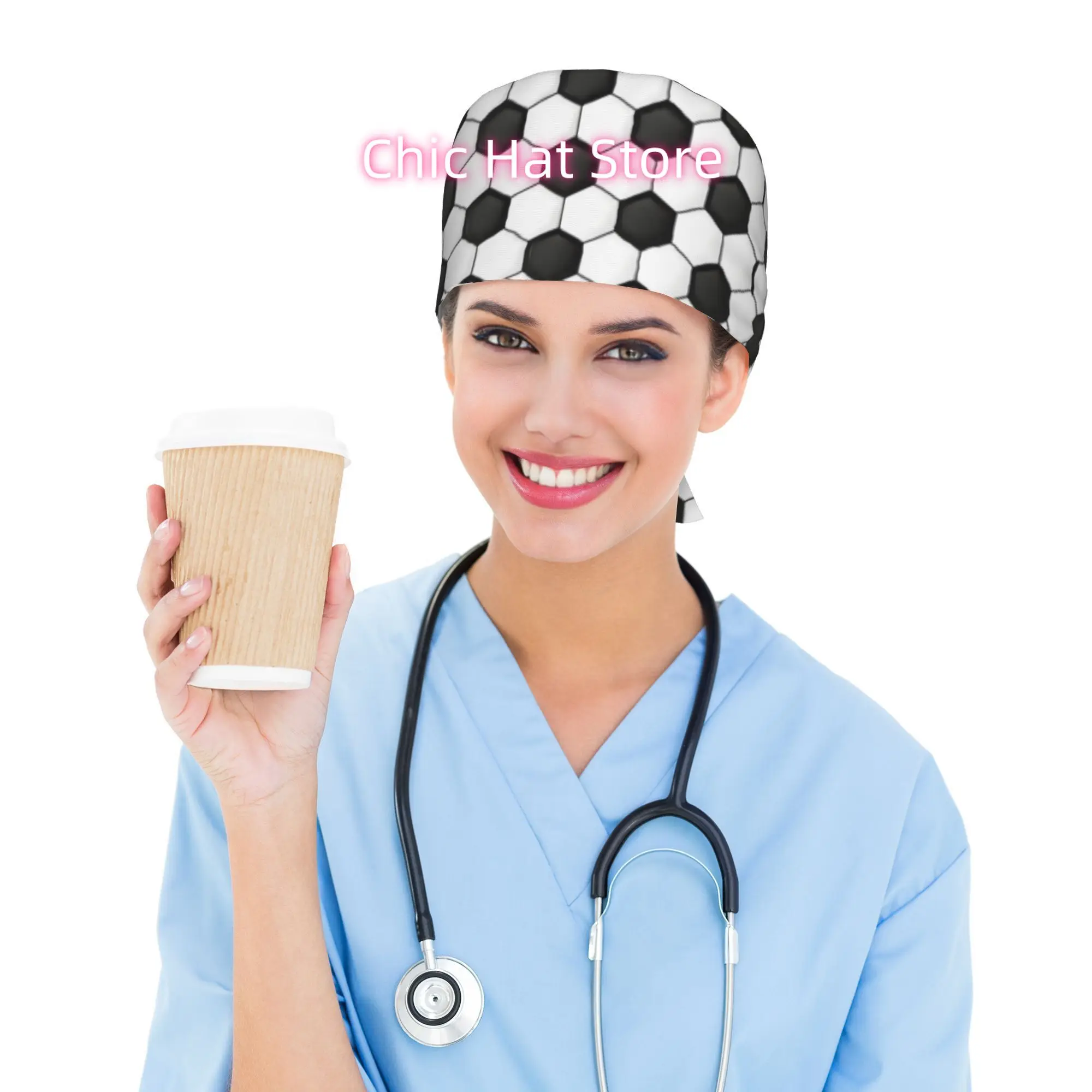 Football Wear Your Profession with Pride. The Modern Work Cap for Nurses And Chefs Adjustable Laceup for a Perfect Fit Lightweig