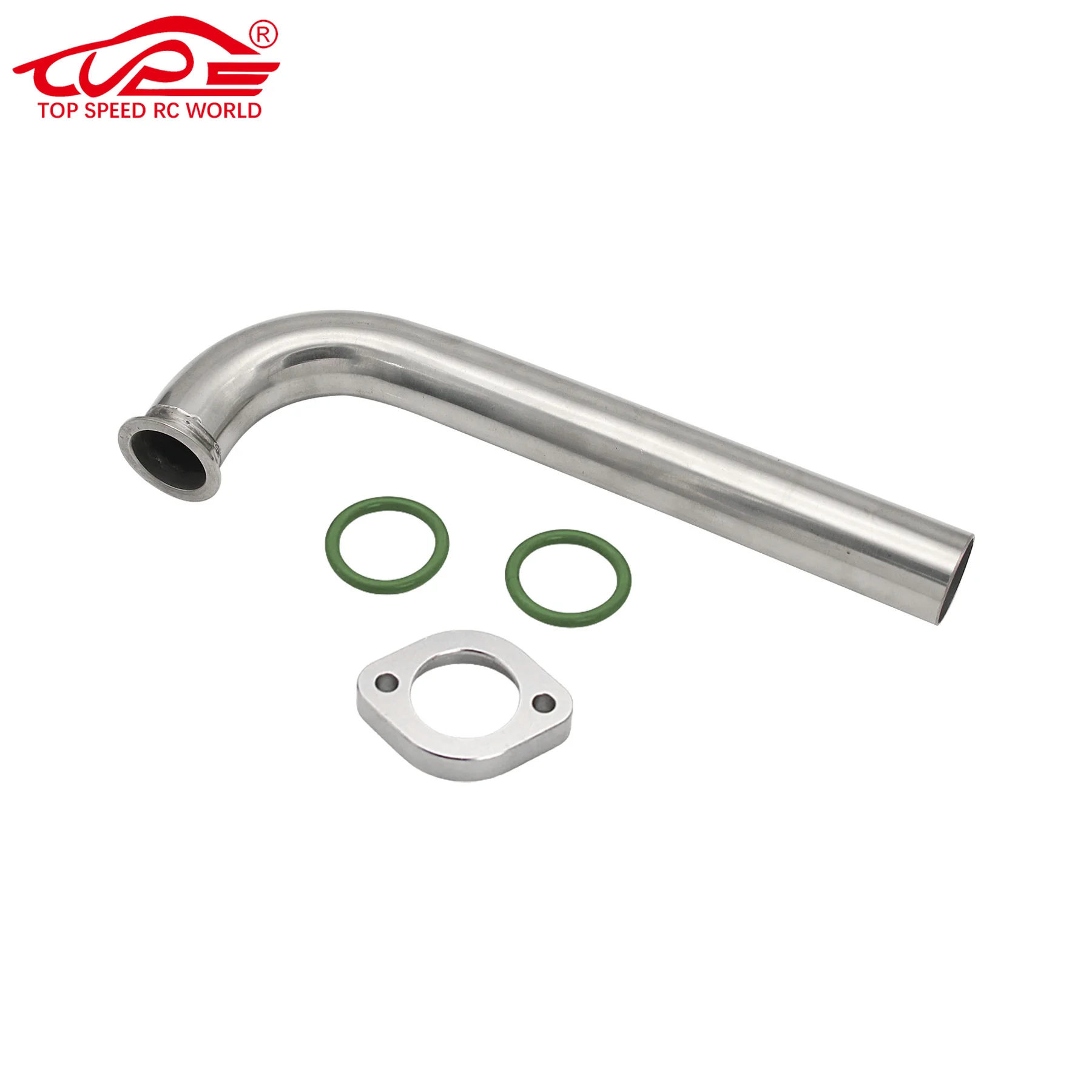 Rc Boat 90 Degree or 100 Degree or 105 Degree Exhaust Pipe Header for 26CC 27.5CC 29CC 30cc QJ Zenoah BWS Engines Parts