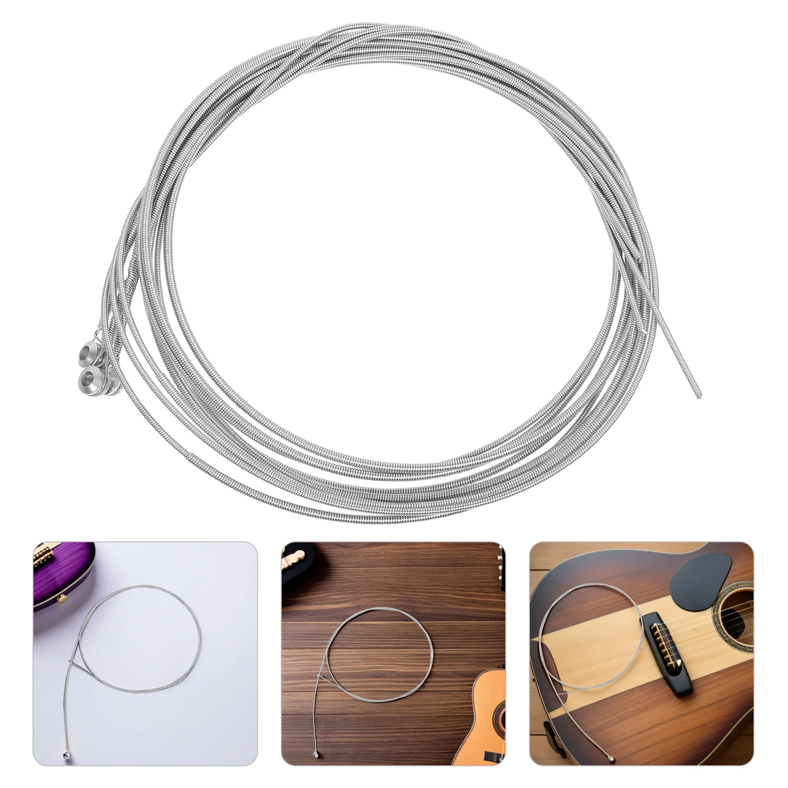 

5Pcs High-Performance 5-String Bass Guitar Strings Stainless Steel for Stable Tone Ideal Studio and Stage String