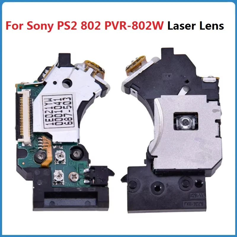 1 комплект (производство Китай) PVR-802W для PS2 Slim 7000x 7500x 7700x 7900x 9000x, лазерный оптический считыватель PVR 802 802W с гибким шлейфом