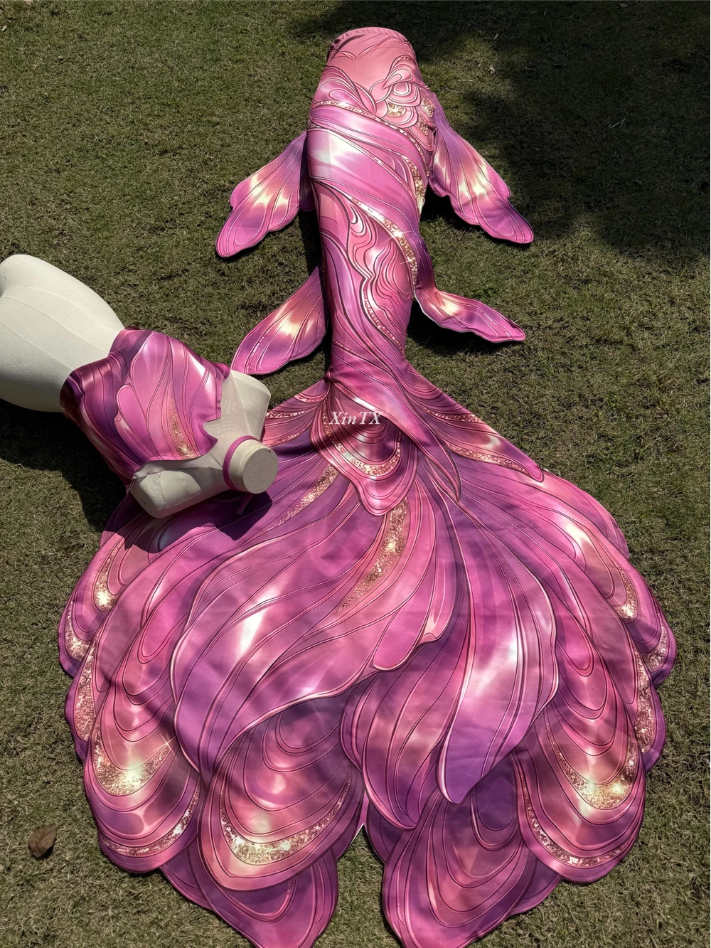 

Professional Mermaid Tail Swim Outfit Adult Bikini Quick Dry Comfortable Oceanarium Diving Show Girlfriend Gift CustomizableSize