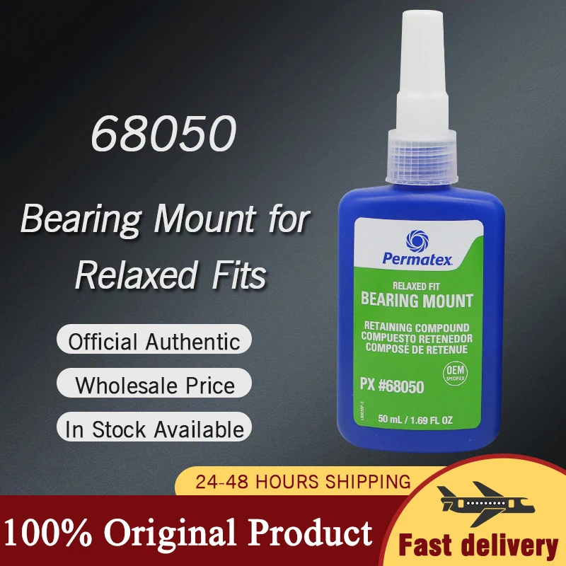 

Permatex 68050 high-strength anti-corrosion oxygen free bearing support adhesive fixing agent