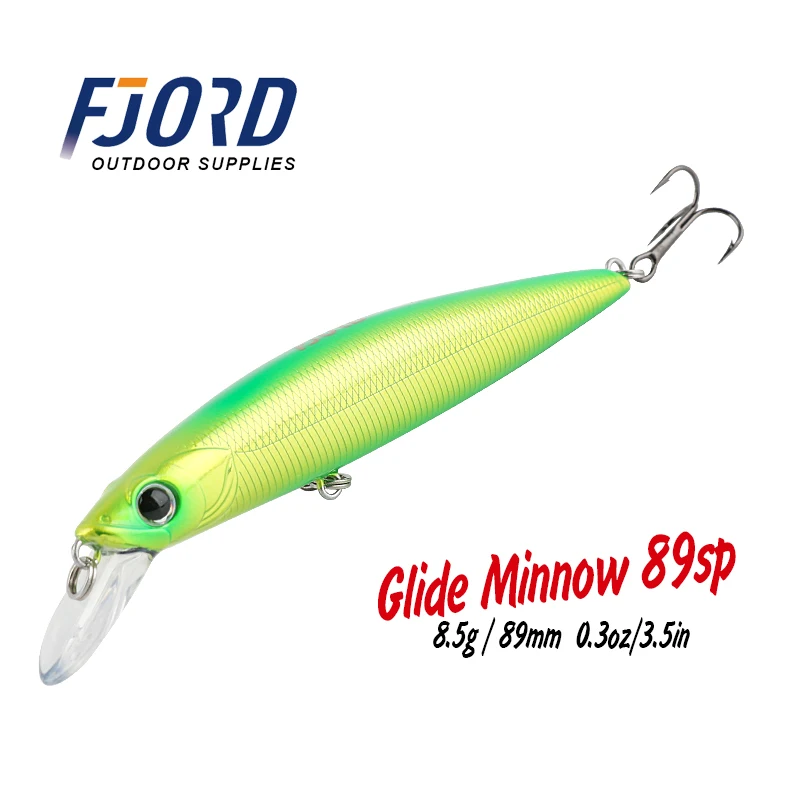 FJORD 89mm 8.5g Fishing Lure Swimbait Surface Killer Top Walkers Novelty Lure 2024 Suspending Baits Catch Fishing Tools Articles