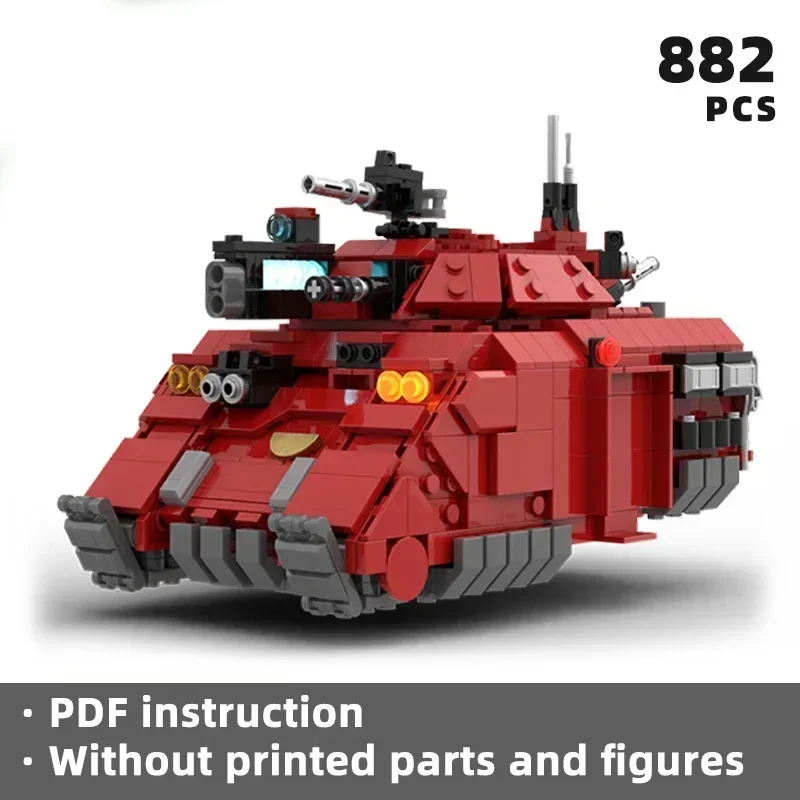 Popular Games Model Moc Building Bricks Mini Law Tank Technology Modular Blocks Gift Christmas Toy DIY Sets Assembly