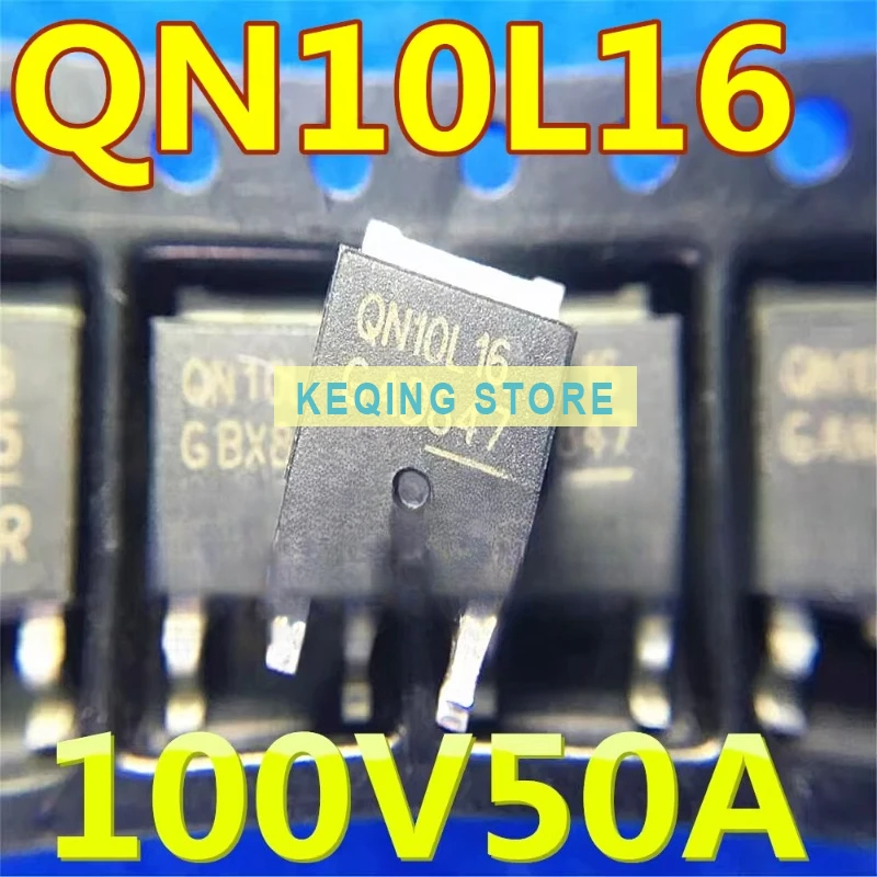 10PCS Used+Not NEW+Send after Measure IPD50N10S3L-16 TO-252