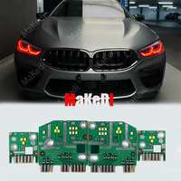 Red Daytime Running Light DRL LED Chips For 2019 BMW 8 Series M8 G14 G15 F91 F92 G16 840i M850i Laser LED Front Lamp 63119498647