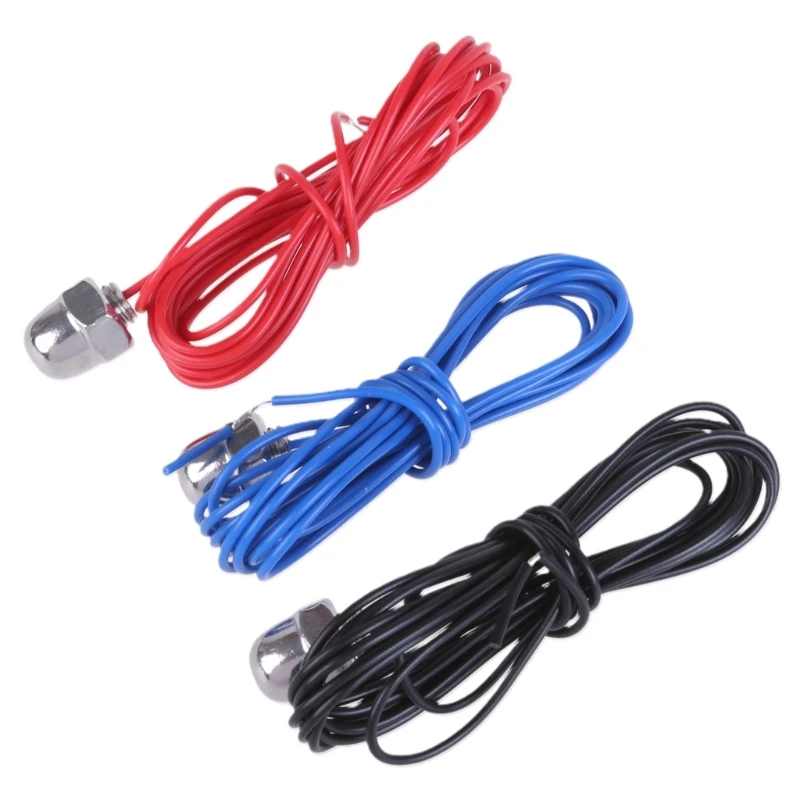 3Pcs Water Level Probe with 2m/79 Inches Cable Stainless Steel Water Liquid Level Probe Sensor for Water Level Controller