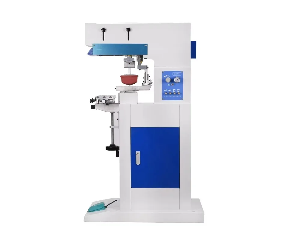 

YOUNGSUN Automatic 1 Color Tampografia Electric Ink Cup Pad Printing Machines for Ceramic Spoon Bowl Small Toy Pad Printer