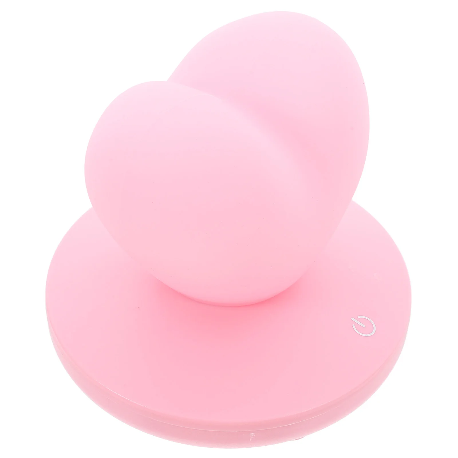 

Heart Shaped Night Light USB Rechargeable Touch Lamp Sturdy Material Long Service Time Creative Decoration for Various Places