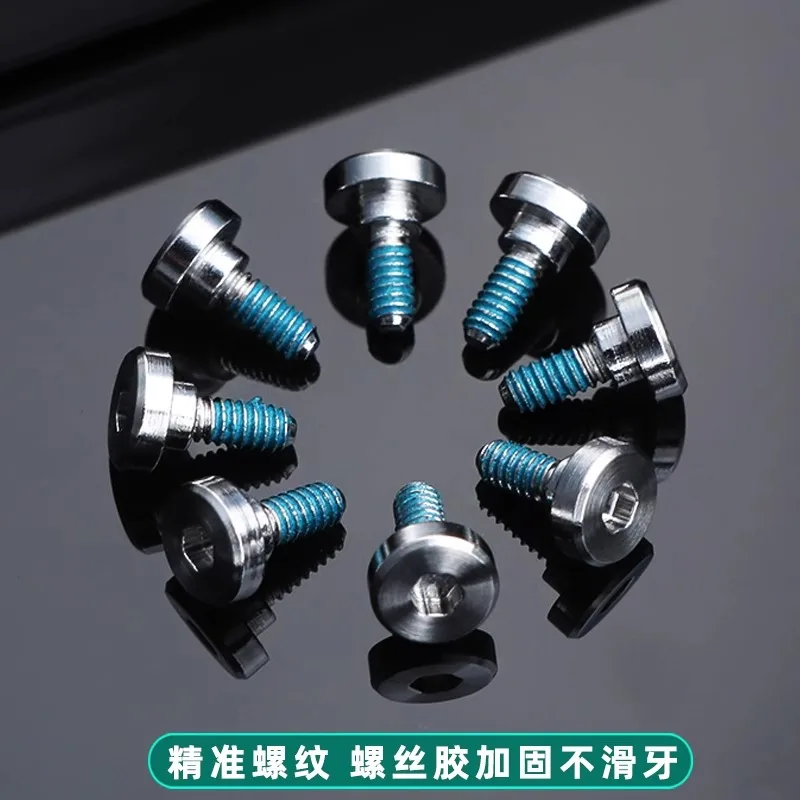 304 Stainless steel 5.6x4.0x1.5mm Screw For Casio G-SHOCK GST-B400 Watchband Metal Dial Front Case Screws 2 Pcs Case Accessories