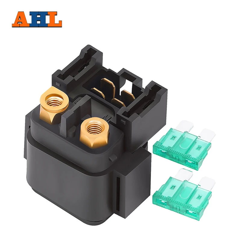 AHL Motorcycle Starter Relay For YAMAHA XV1700A XV1700AS XV1700AT XV1700ATS XV17AWW XV17AWV XV17AM XV17ATM YFM350FX SXV60ERL ERL