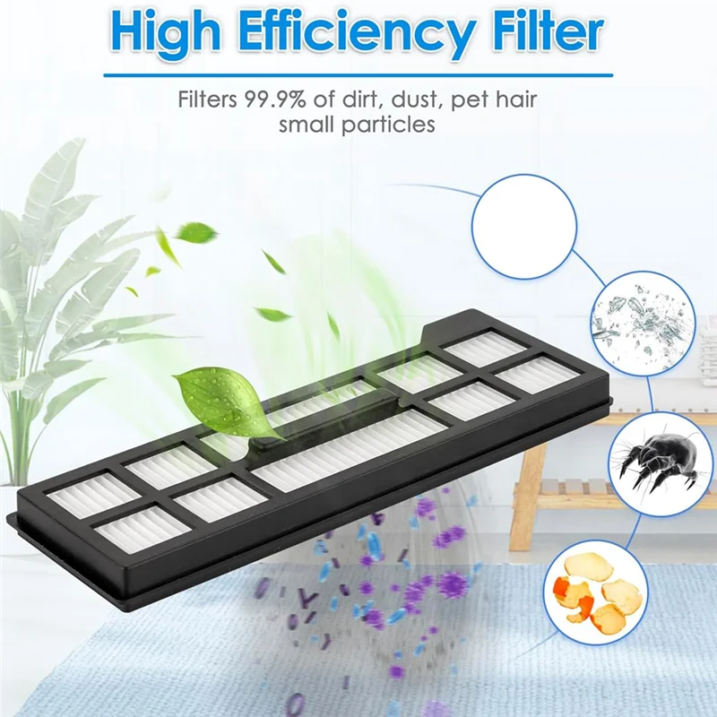 

ABXH HEPA Filter For EUFY X10 Pro Omni Robot Vacuum Cleaner Filter Accessories