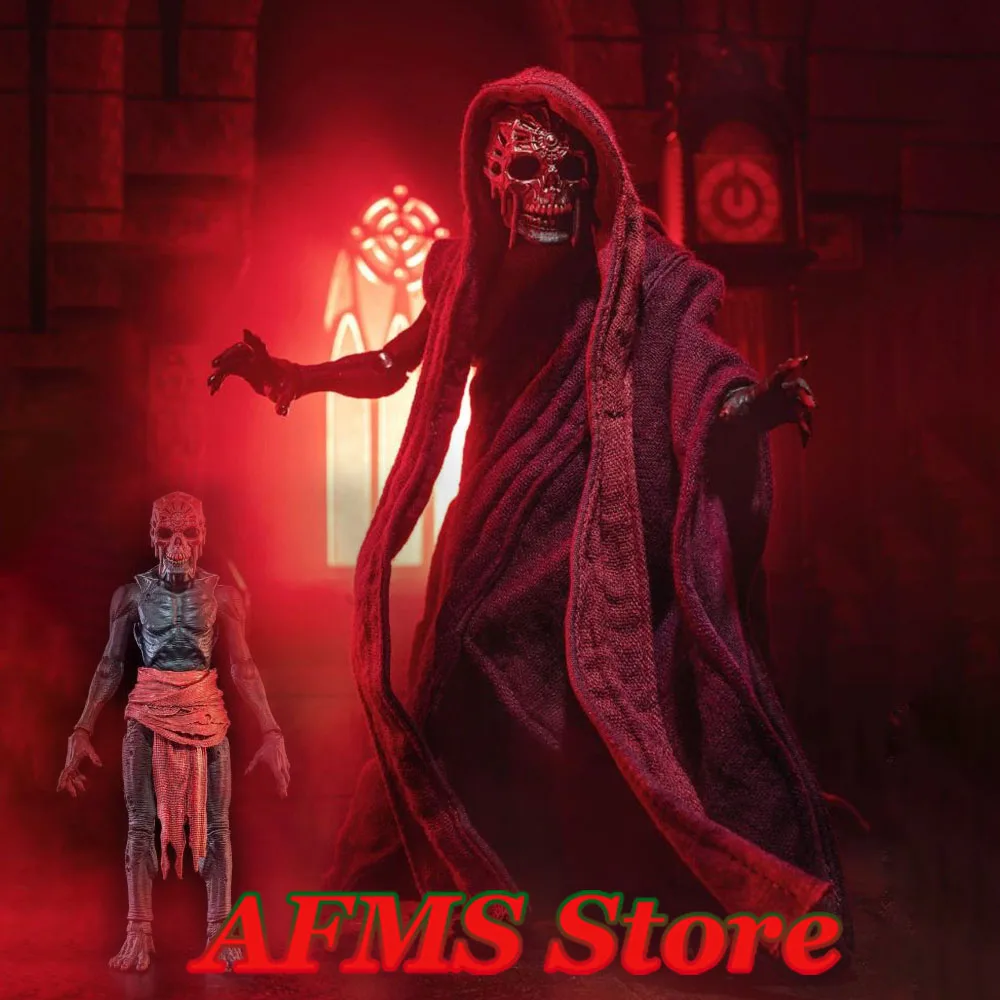 Edycja limitowana seria czterech rycerzy 1/12 skala figurka kolekcjonerska czerwony szkielet lalka 6 Cal figurka żołnierz prezenty na Halloween