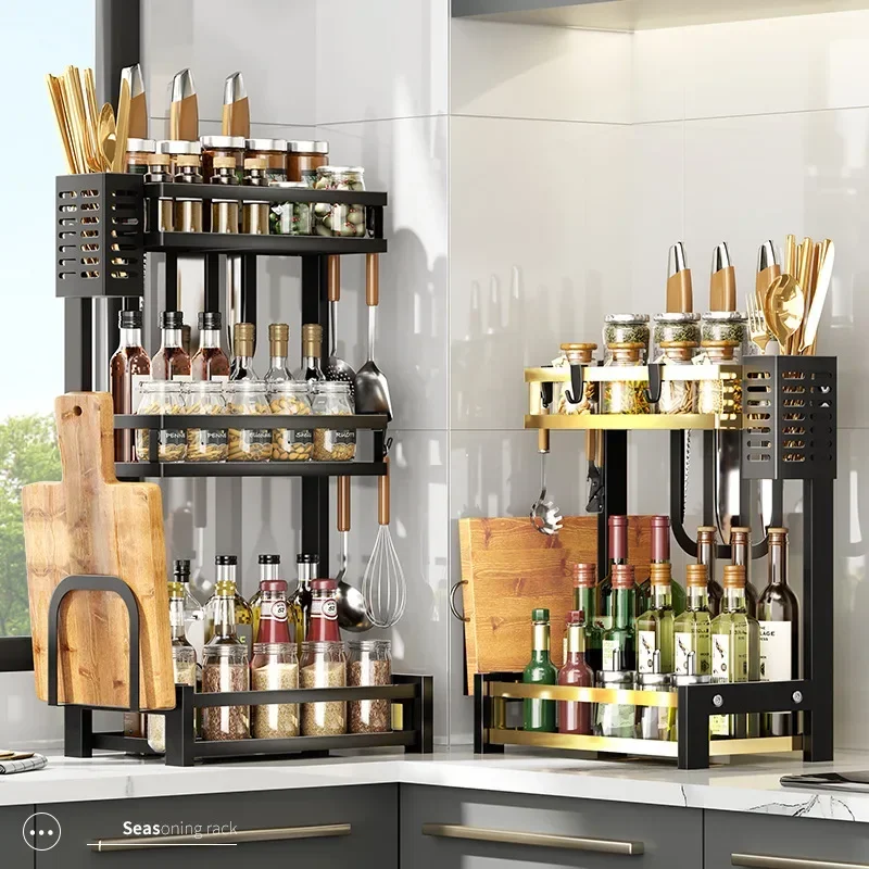 Kitchen Countertop Dish Storage Rack Bowl Rack Drain Rack Wrought Iron Multifunctional Desktop Dish Rack