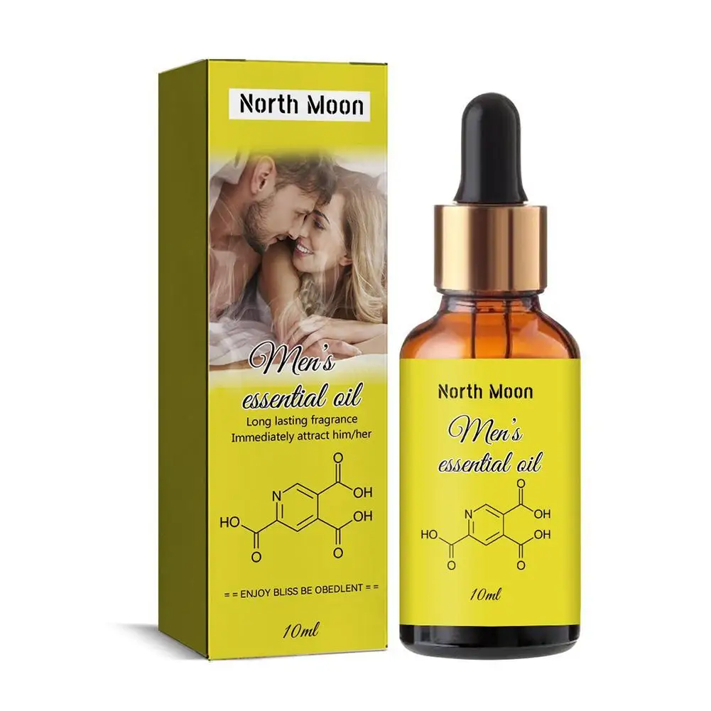Pheromone Body Essential Oil 10ml Fresh Natural Scent Men Women Premium Essential Oil Long Lasting Refreshing Non-greasy New