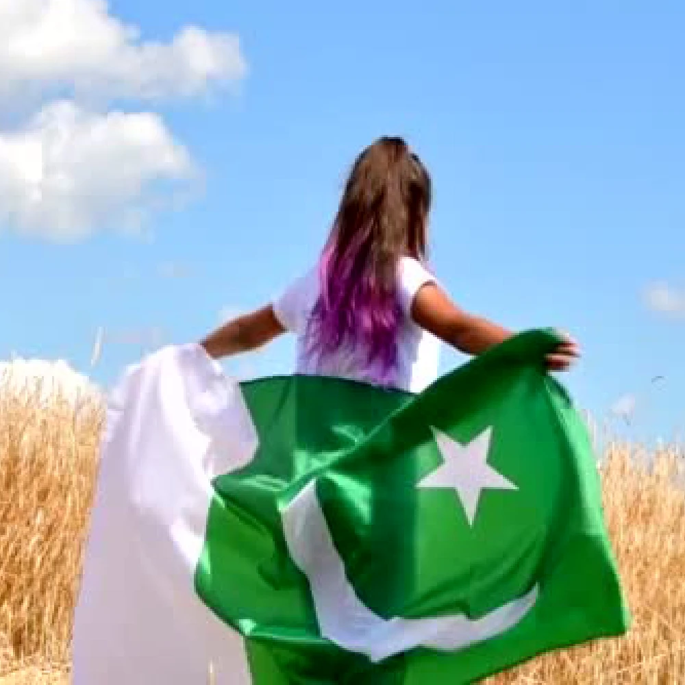90X150cm PAK علم باكستان للزينة