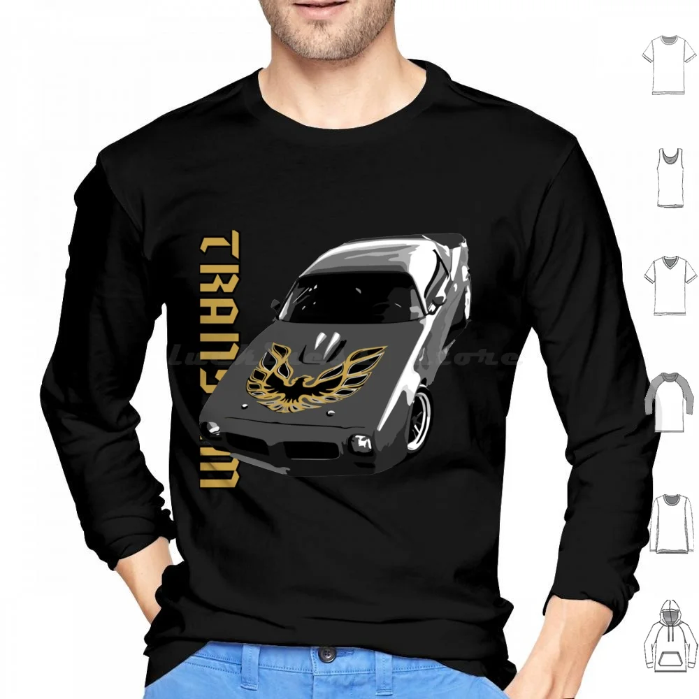 Firebird Trans Am Retro Car Premium Hoodie cotton Long Sleeve Smokey And The Bandit Burt Reynolds Smokey Bandit Trans Am