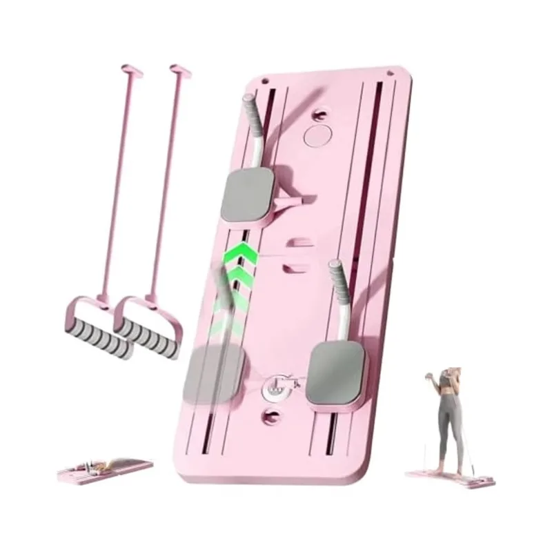 

YTYIN Multi-purpose Folding Pilates Reforming Board Upgrade Sliding Abdominal Exercise Equipment Training Ab Core Exercise Board