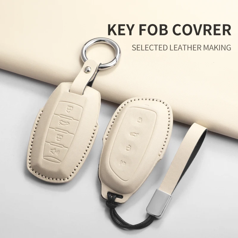 

Car Remote Key Case Cover Shell for Great Wall Haval/Hover H6 H7 H4 H9 F5 F7 H2S PU Car Key Chain Keychain Protector Accessories