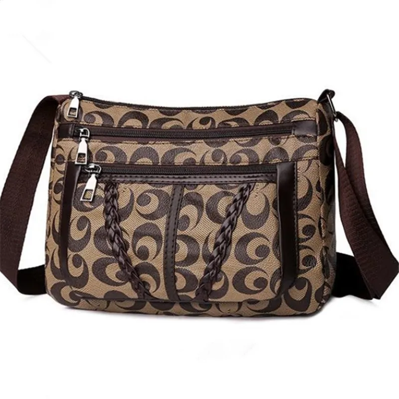 Chic Crossbody Bags for Women Daily Use, Spacious Multi-Layered Design, Adjustable Comfort Straps, Ultra Lightweight PU Material