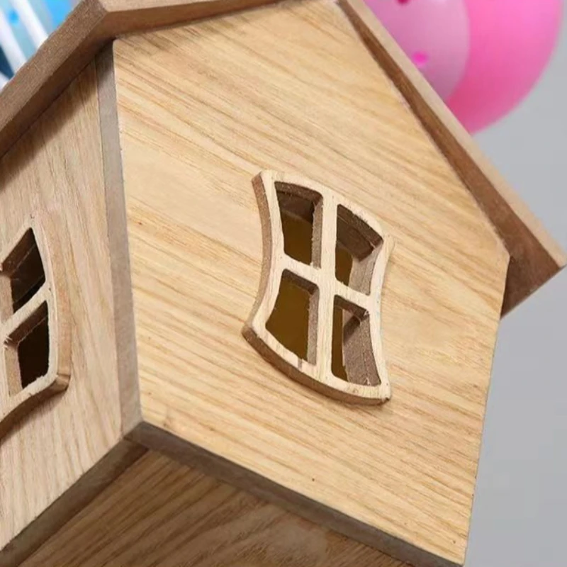 

Dreamy Cartoon Flying House Pendant Light Children’s Room Kindergarten LED Hanging Lamp Bedroom Atmosphere Decoration Chandelier