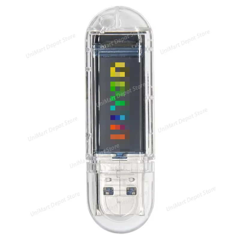 USB Type-C Development Board with 0.96 Inch OLED Display