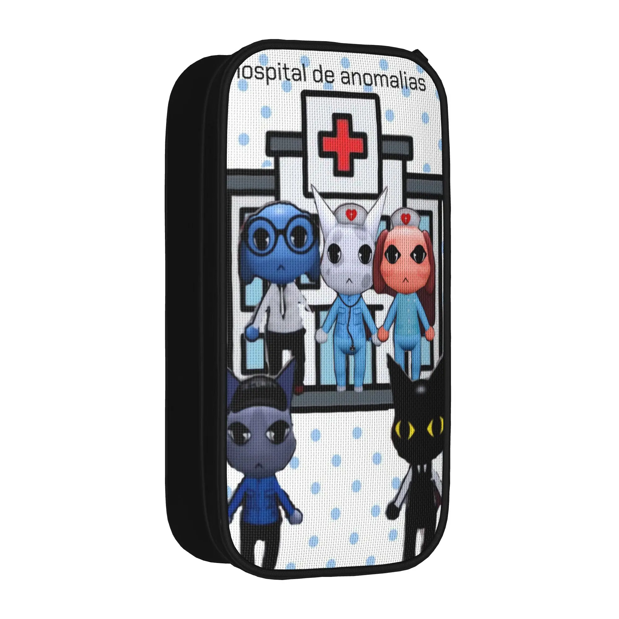Animal Hospital Anomaly Pencil Case  Large Capacity Pencil Pouch Boy Girl Zipper Back To School Pencil Cases Graphic Supplies