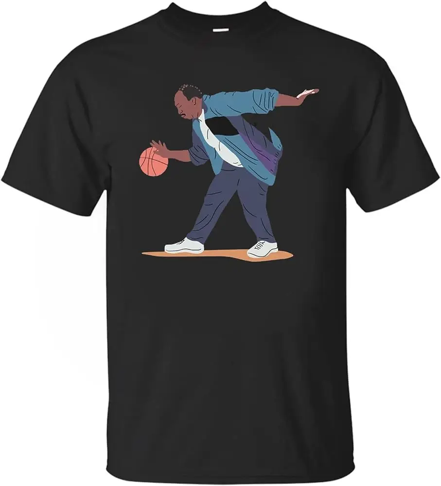 spielt Basketball aus dem Büro ,  The Office TV Show Shirt Black,   Tees Cotton Luxury brand vintage oversized