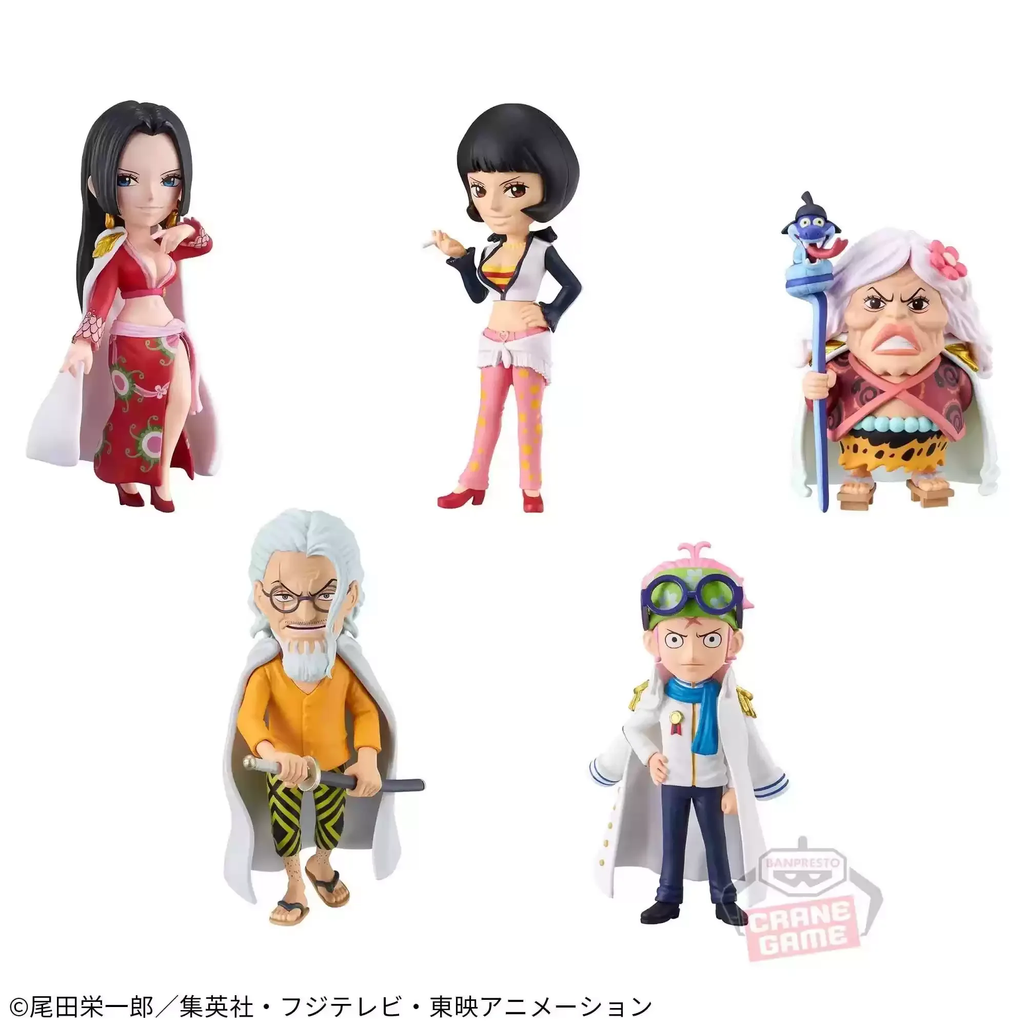 

Оригинальные фигурки Bandai ONE PIECE Anime WCF Amazon Lily Rayleigh Hancock из ПВХ, модель игрушек One Piece, подарок