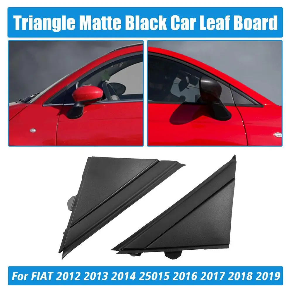 Meaning - Suitable For Fiat 500 Mirror Trim For FIAT 2012 2013 2014 25015 2016 2017 2018 2019 1SJ85KX7AA 1SD00KX7AA Wholesa T8U4