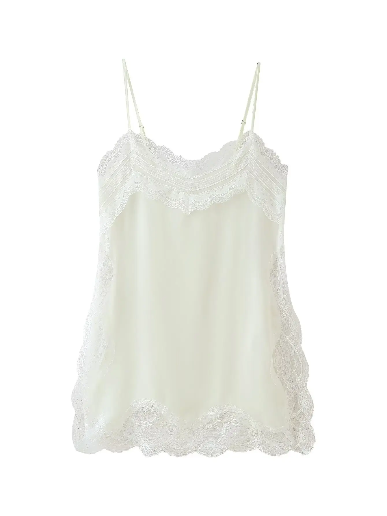 2025年新作レースランジェリースタイルトップ、レース刺繍入りストラップレストップ、レースランジェリー風トップ、ファッショナブルなレディースパーティ＆ナイトクラブトップ