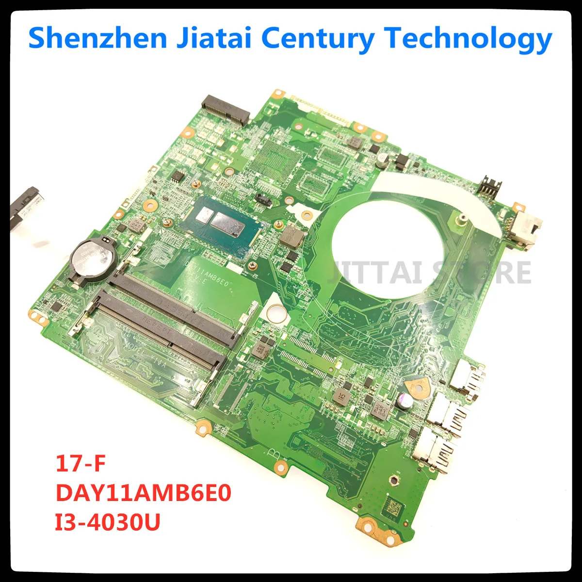 

767410-601 767410-501 767410-001 For HP 17-F Series Laptop Motherboard With i3-4030U CPU DAY11AMB6E0 100% Tested Fast Ship