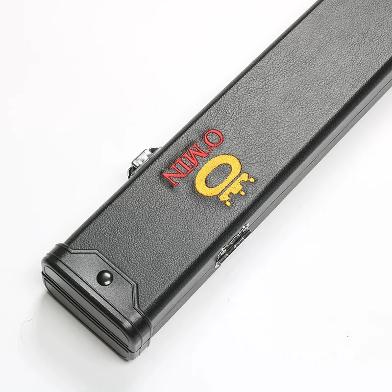 High Quality Omin PU Waterproof Durable Lightweight Snooker Cue Case Black Carry Bag One-Piece for Pool Table Accessories