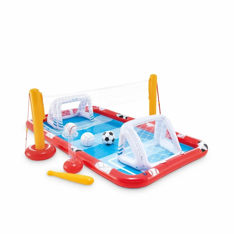 

Inflatable recreational children's swimming pool Bath, rectangular sports field Park pool