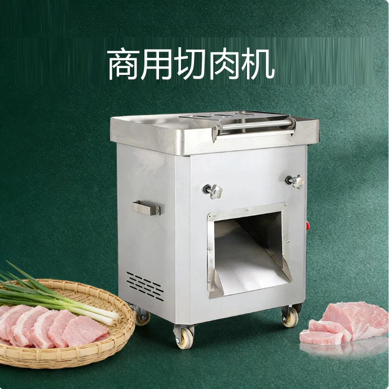 

Коммерческий электрический измельчитель мяса из нержавеющей стали, шредер для овощей и фруктов, цельнолитой корпус