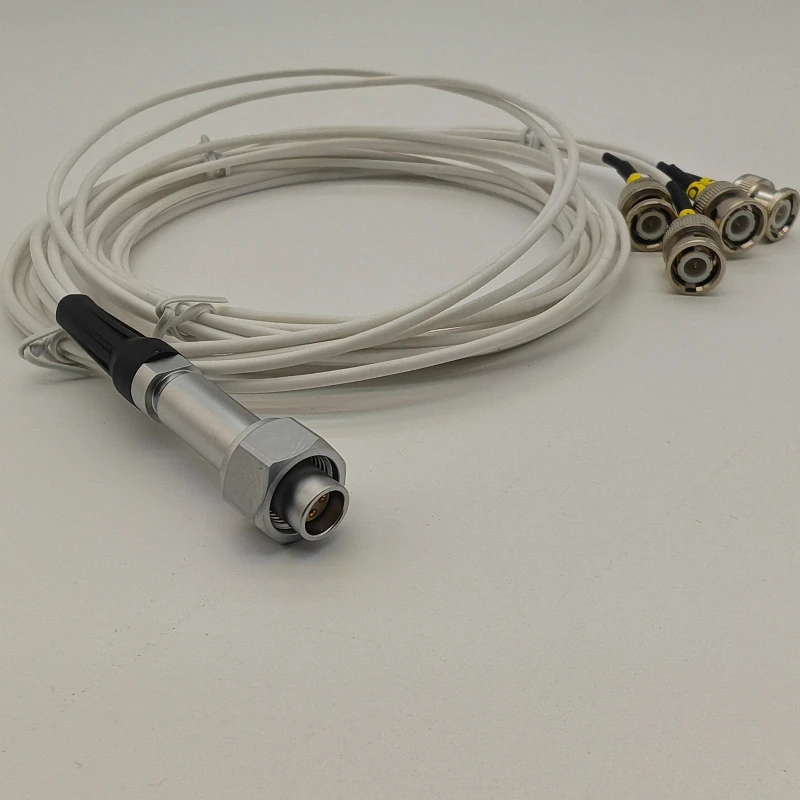 Micro Ohmmeter K 182A Nanovoltmeter Test Wire 4-core FVN to 4BNC Male Head Core
