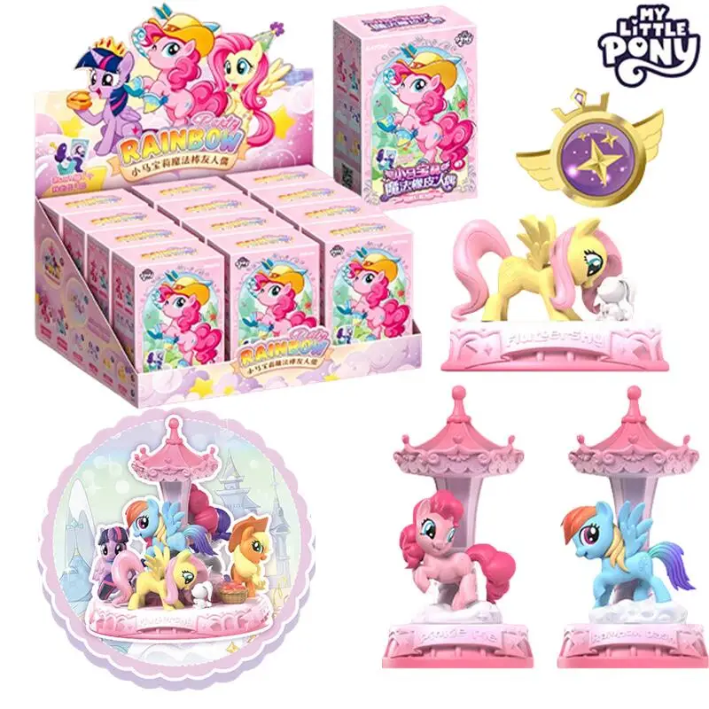 

KAYOU My Little Pony Blind box Wave 3 Friendship is Magic Rubber Doll Anime Hairdressing Figure Cartoon Creative Collect Toy