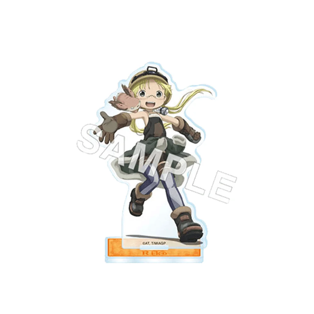 Made In Abyss Riko 15cm Acrylic Stand Keychain Anime Character Figure Desk Decor Toy Model Manga Merchandise Fan Gift