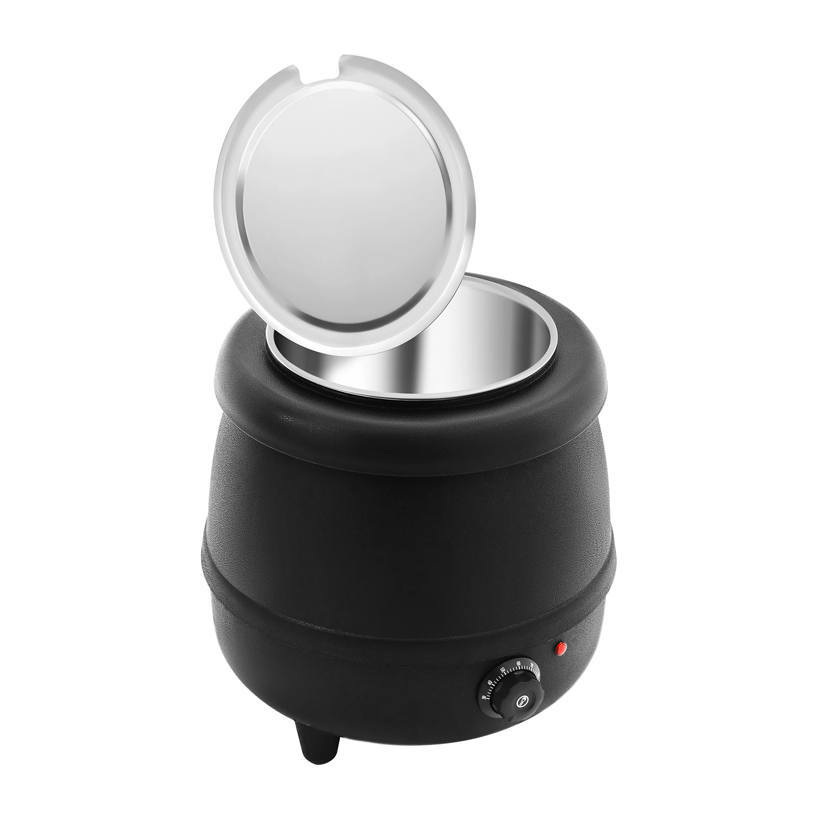 

Electric Soup Kettle Warmer, 10L/2.64Gal Countertop Food Warmer Pot Restaurant Cafeteria with Stainless Steel Liner NEW