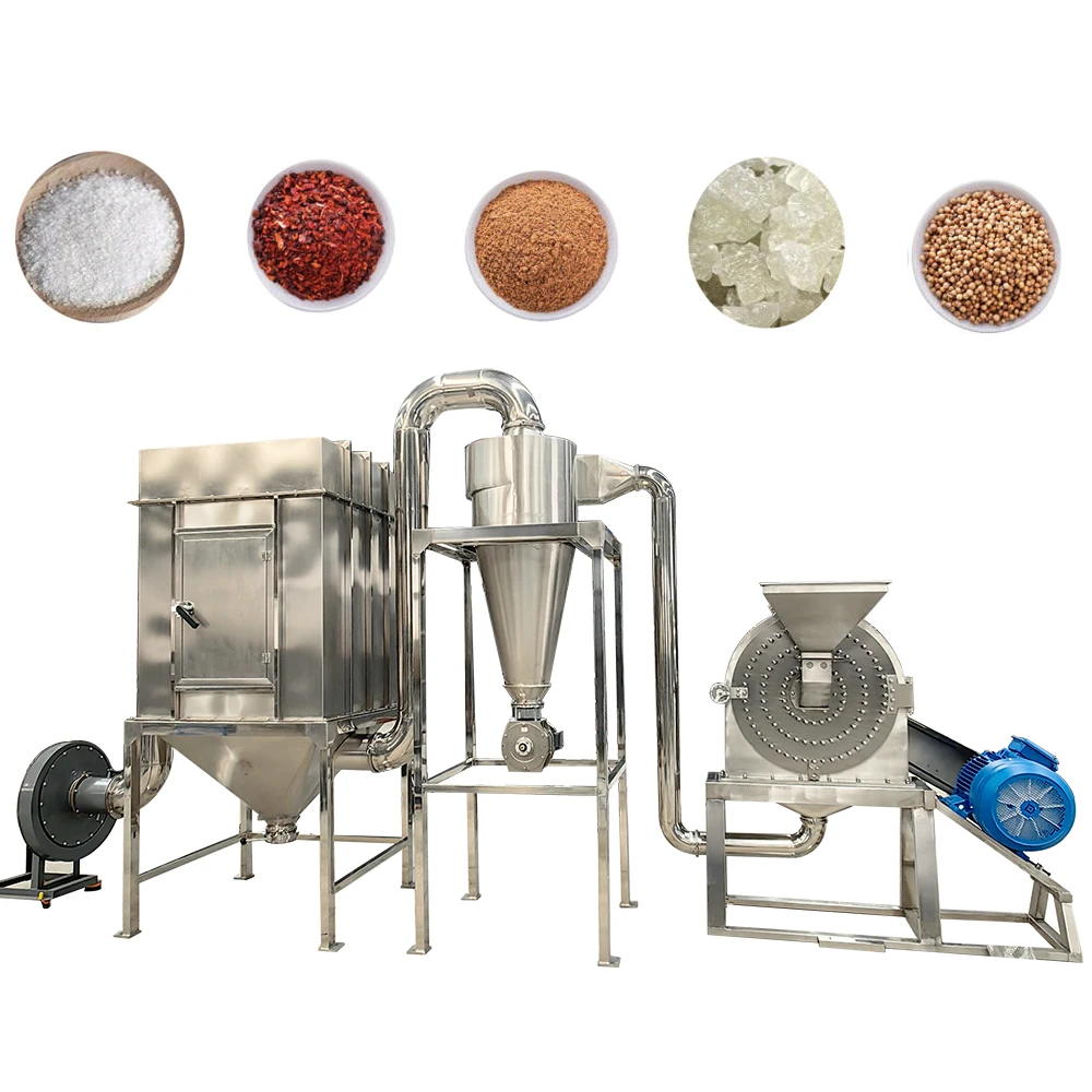Máquina para Moler y Triturar Especias, Hojas y Hierbas: Azúcar, Chile, Sal, Nigella, Comino, Semilla Negra