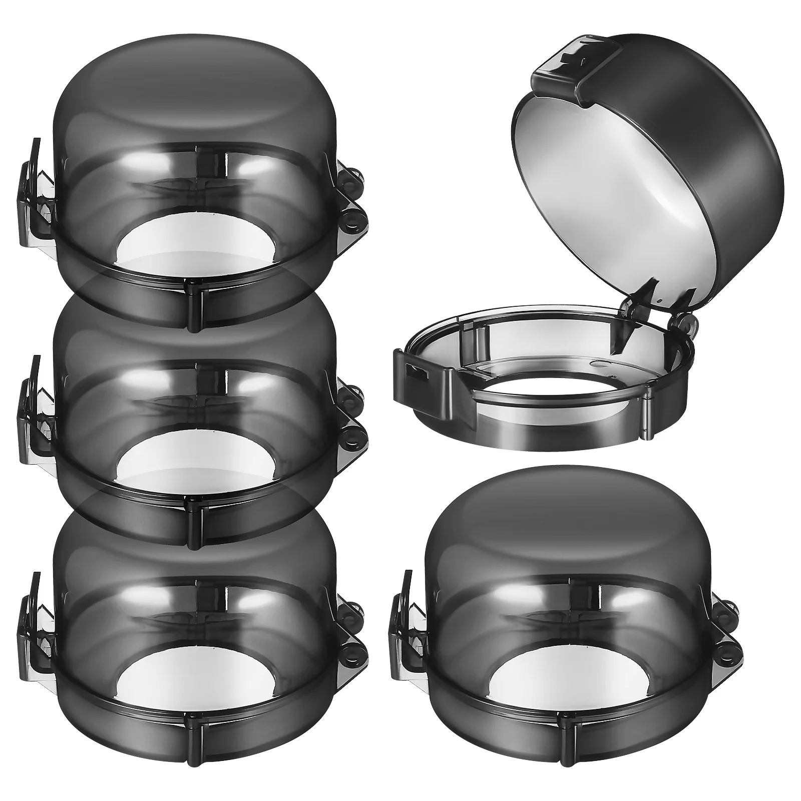 5 Pcs Gas Stove Knob Cover Oven Door Lock Child Safety Locks Plastic Kitchen Covers