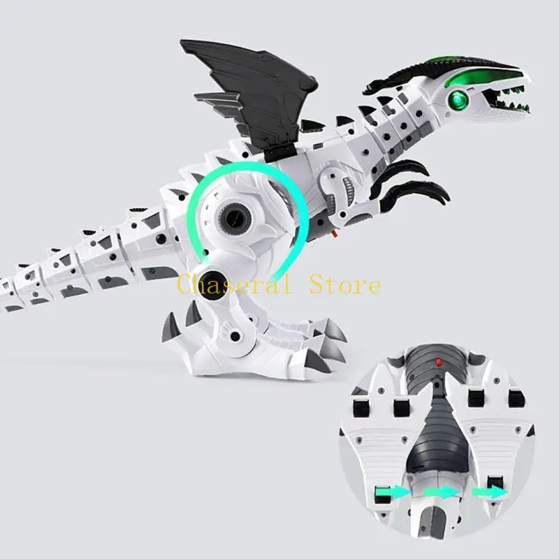E7CE Educational Finger Dinosaur Toy Gift Tricky Tyrannosauru Model Biting Hand