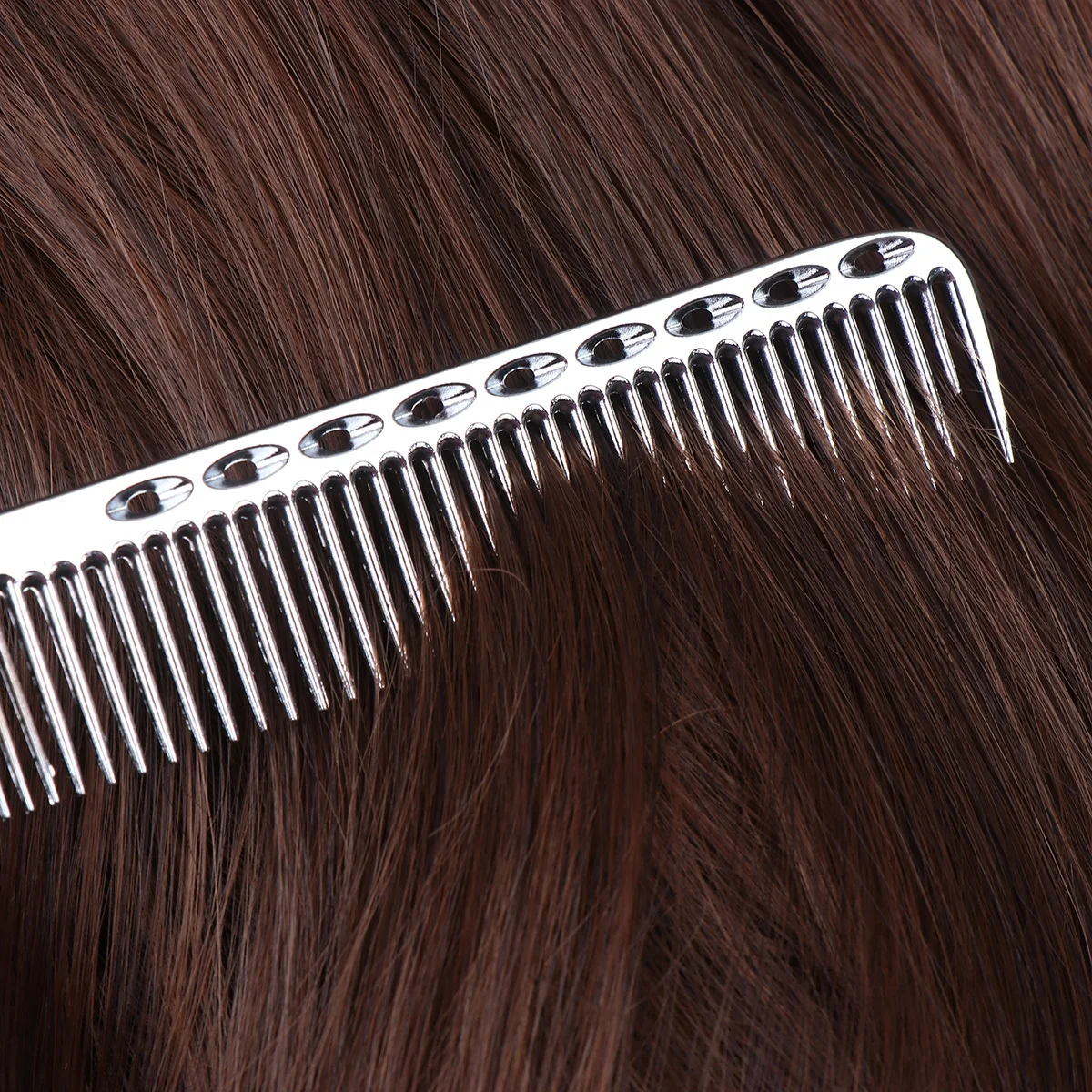 

2pcs Stainless Steel Styling Comb Fine Tooth For Women Smooth Scalp Massage Hair Spray Organizer Hairdressing